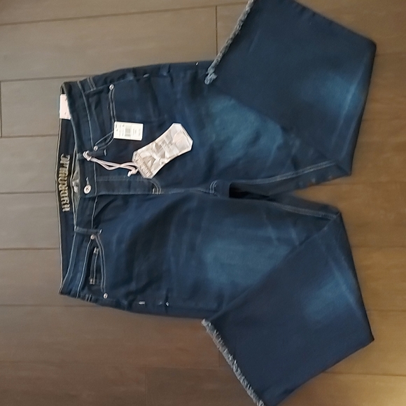 Hydraulic Denim - Jeans-Dark Wash Straight Leg Button Fly